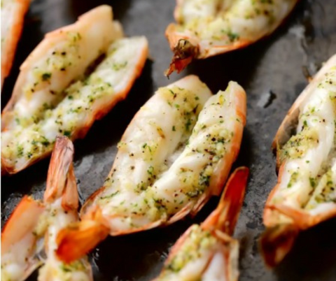 Butterfly Herb and Garlic Shrimp (800 g)