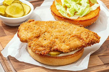 Fully Cooked Buttermilk Breaded Chicken Breast
