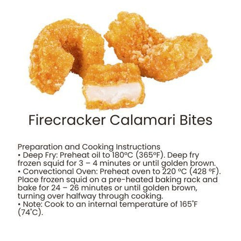 Firecracker Calamari Bites