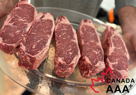 Whole Striploin - Grade: Canada Prime