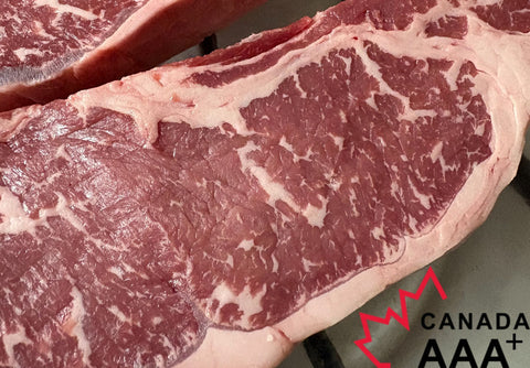 Whole Striploin - Grade: Canada Prime