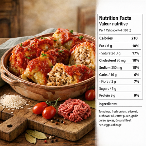 Zarky's Famous Prepared Foods - EUROPEAN CABBAGE ROLLS