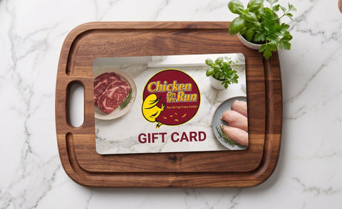 Chicken on the Run Gift Card