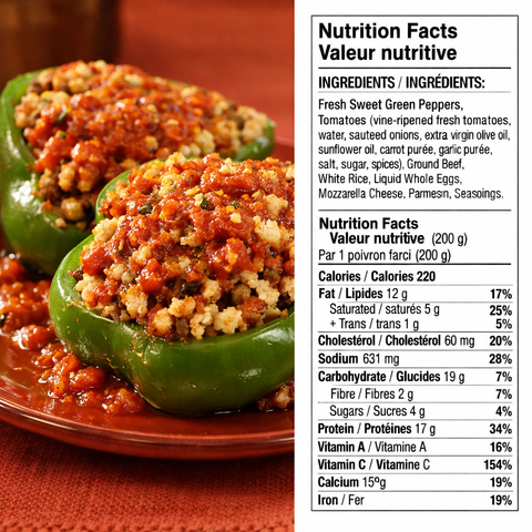 Zarky's Famous Prepared Foods - STUFFED PEPPERS