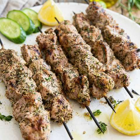 Marinated Pork Souvlaki